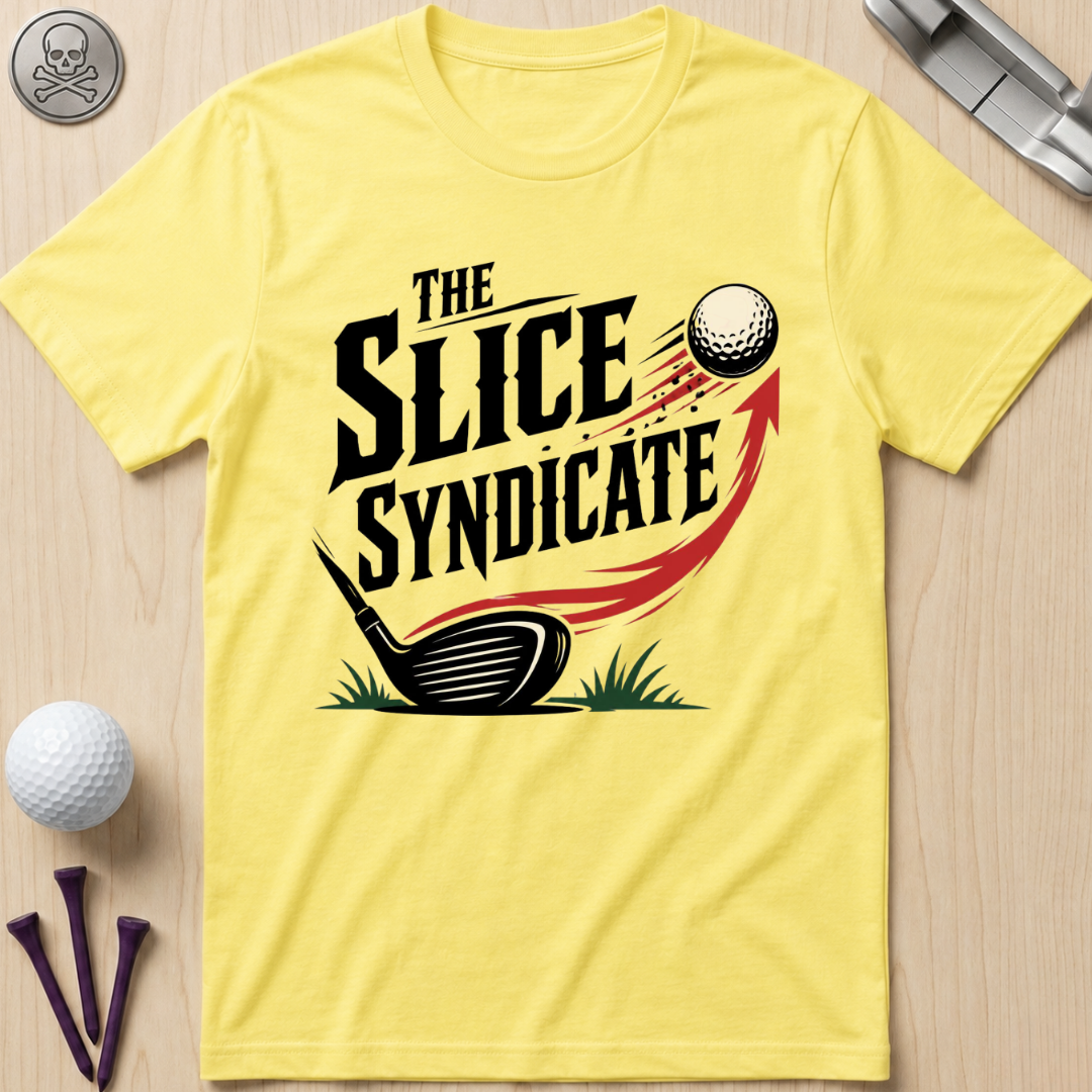 The Slice Syndicate Golf T‑Shirt