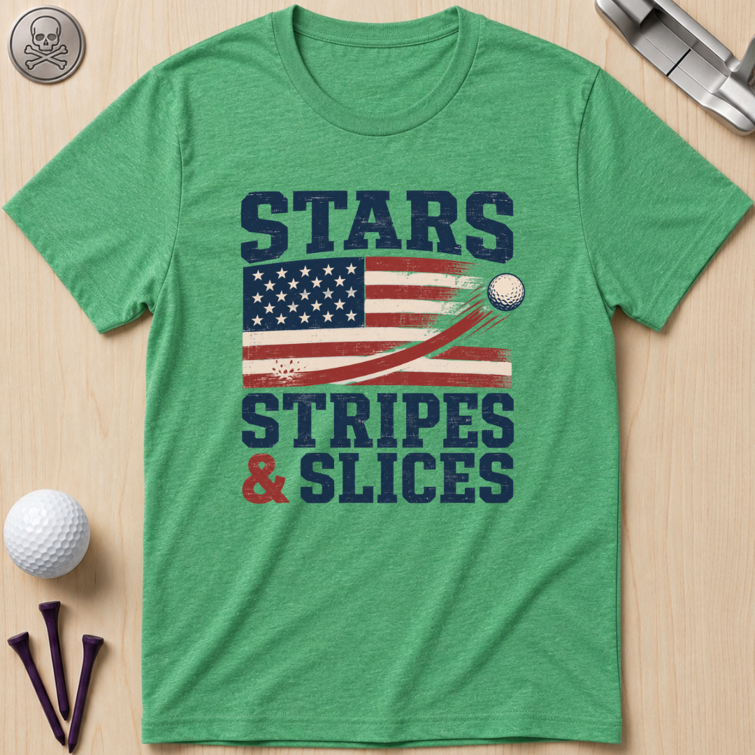 Stars, Stripes, & Slices Golf T-Shirt