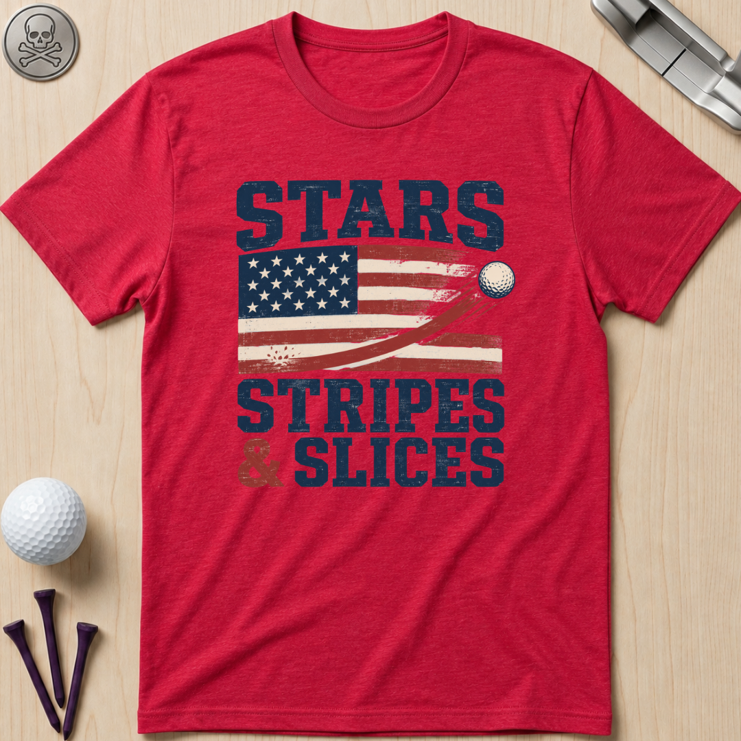 Stars, Stripes, & Slices Golf T-Shirt