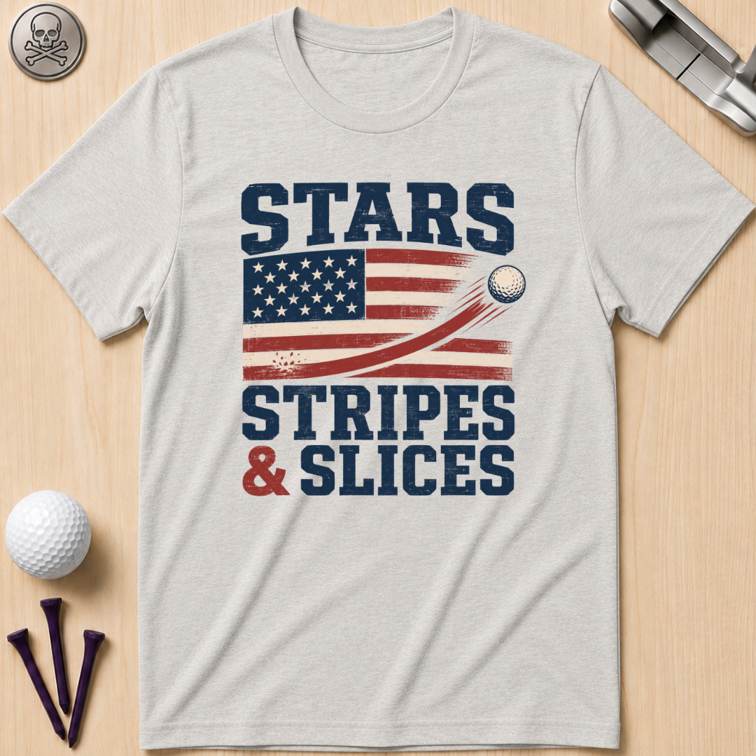 Stars, Stripes, & Slices Golf T-Shirt