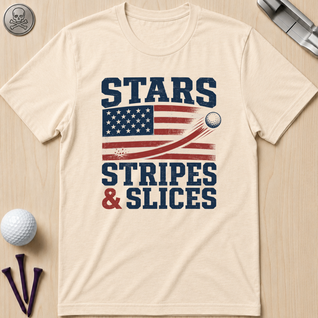 Stars, Stripes, & Slices Golf T-Shirt