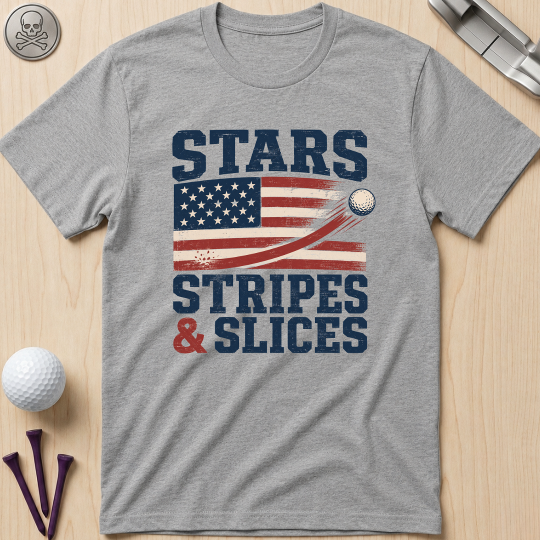 Stars, Stripes, & Slices Golf T-Shirt