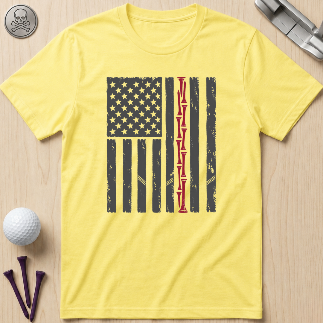 Distressed American Flag T-Shirt