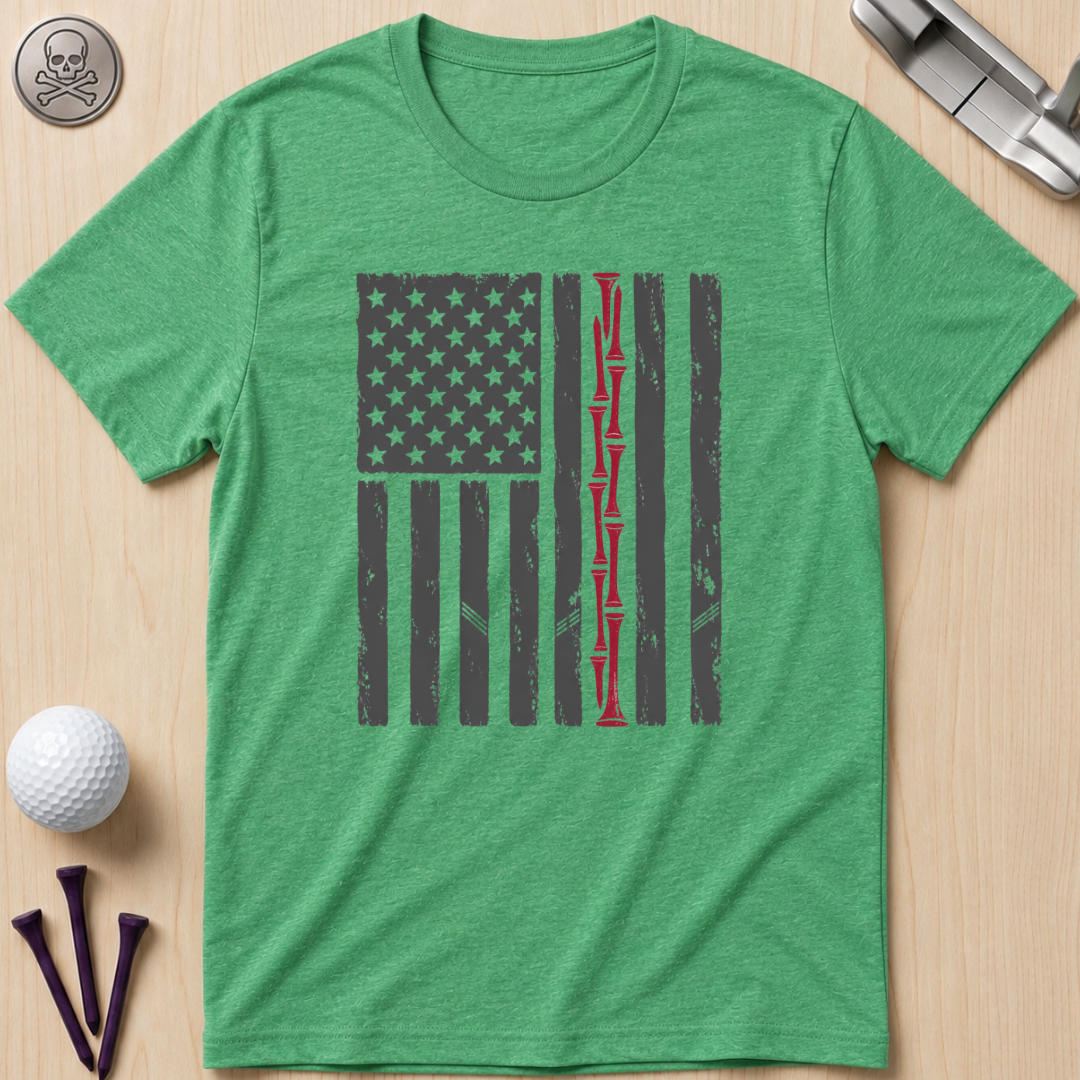 Distressed American Flag T-Shirt