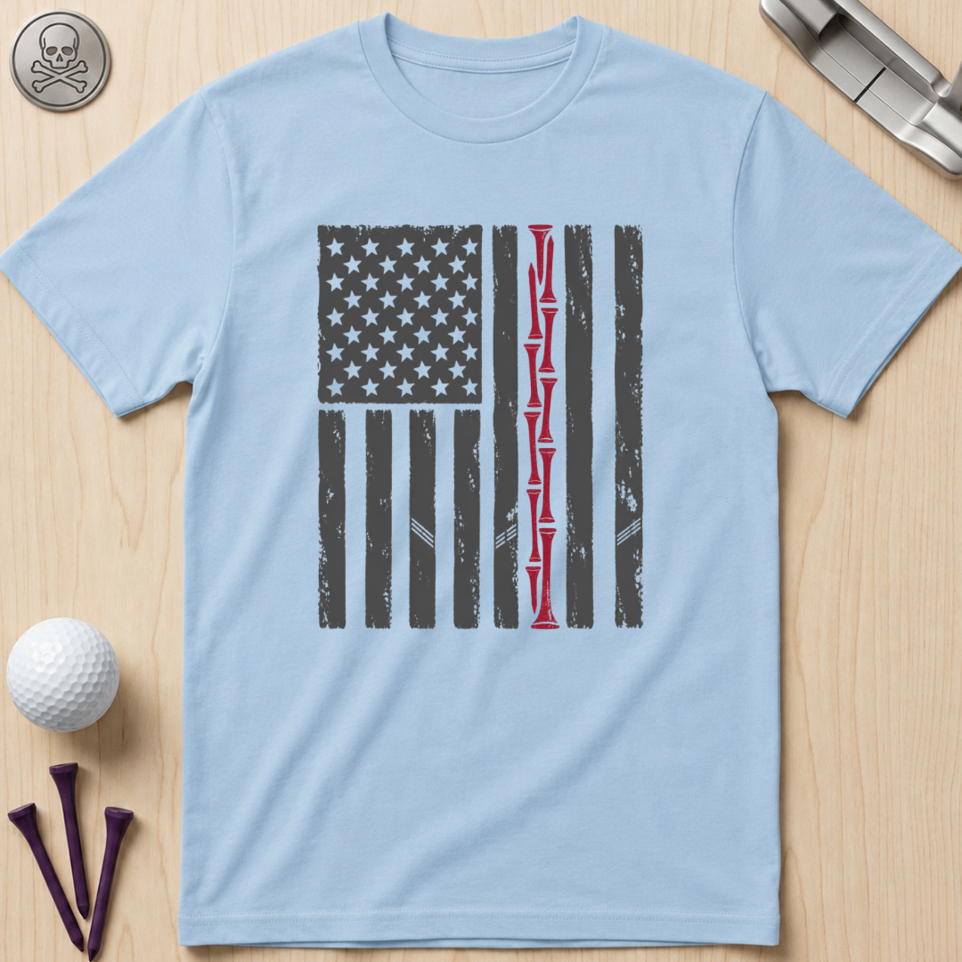 Distressed American Flag T-Shirt