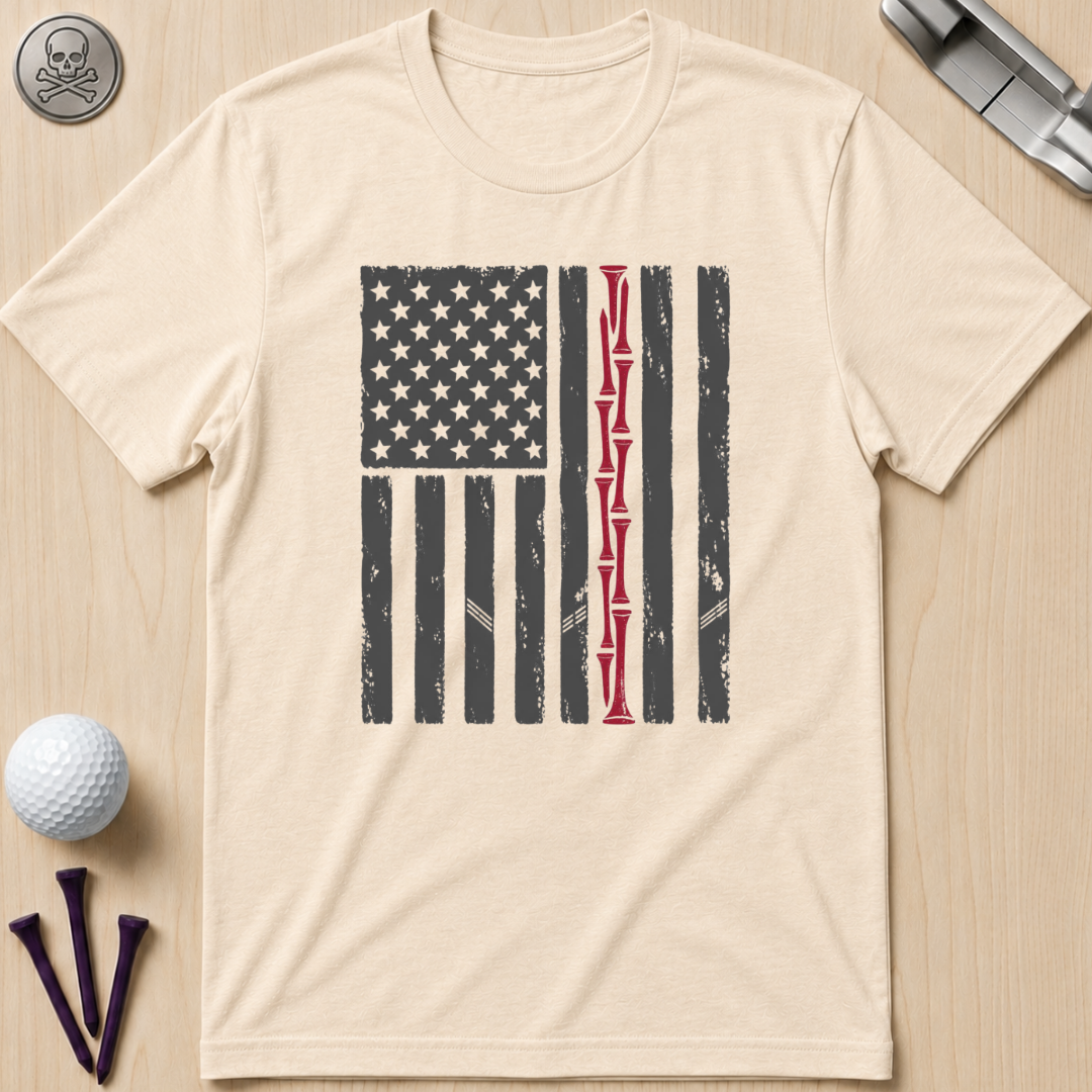 Distressed American Flag T-Shirt