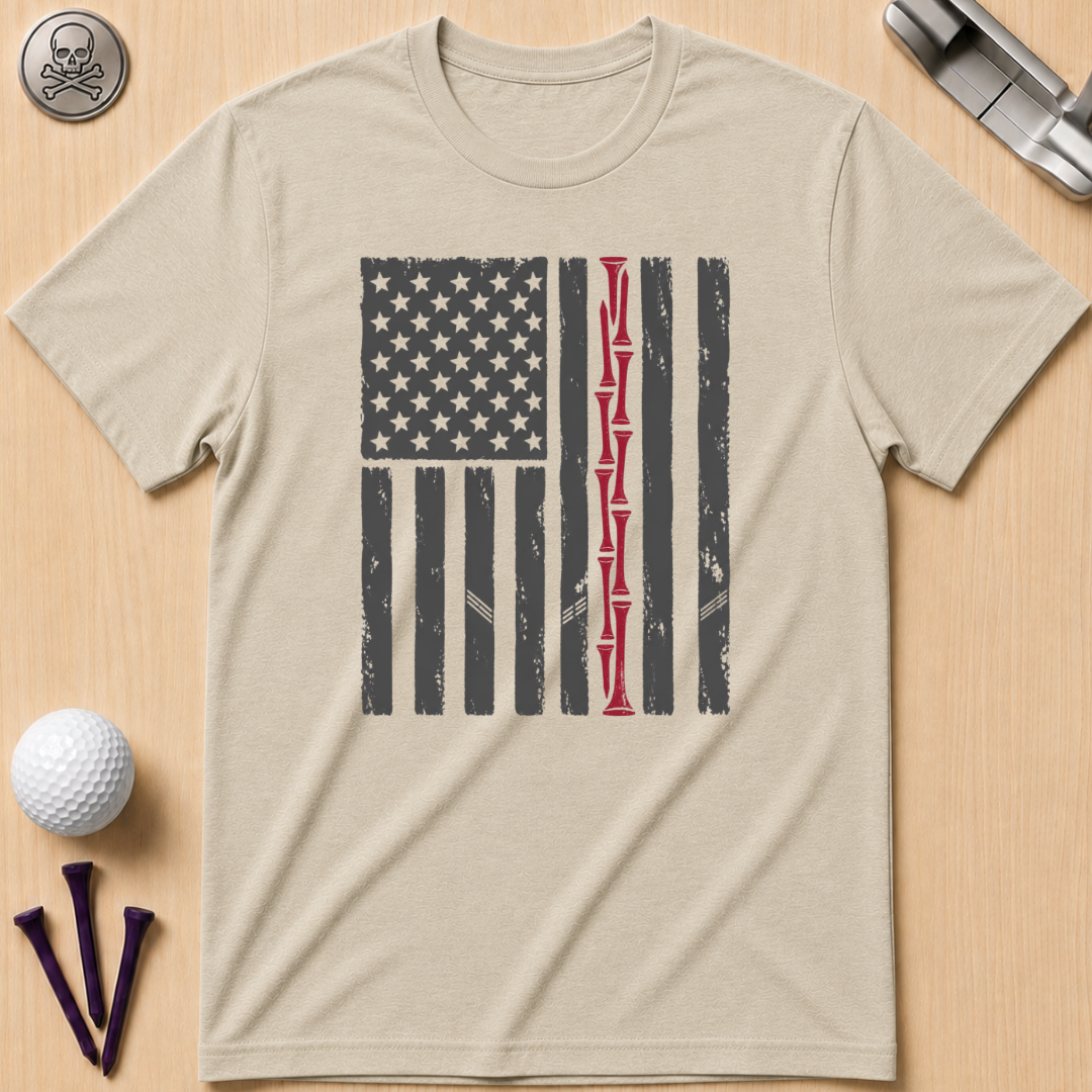 Distressed American Flag T-Shirt