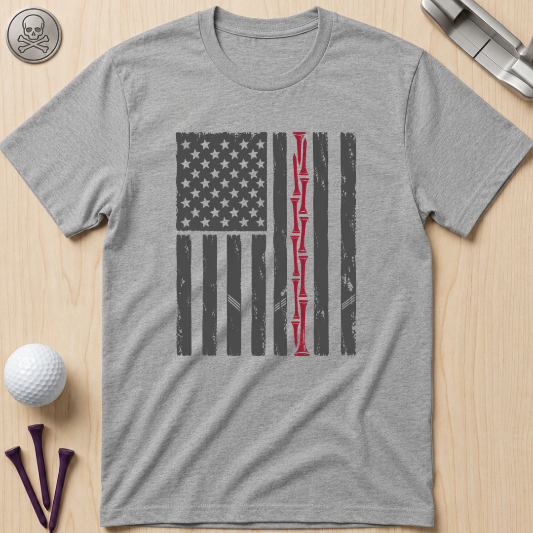 Distressed American Flag T-Shirt