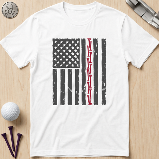 Distressed American Flag T-Shirt