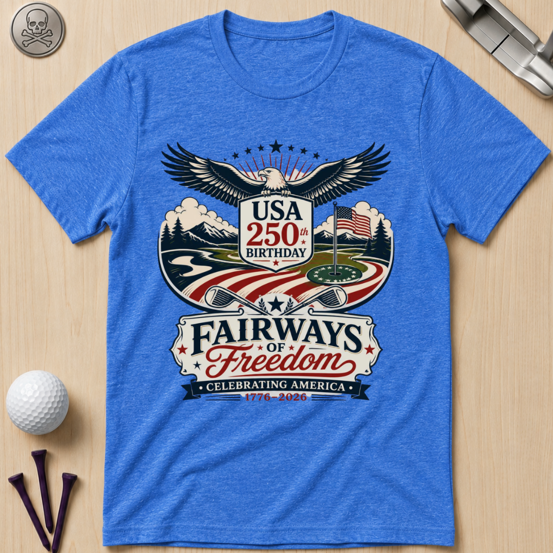 USA 250th Birthday Eagle T-Shirt