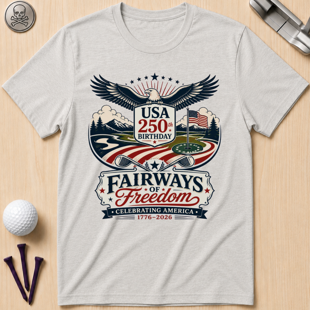 USA 250th Birthday Eagle T-Shirt