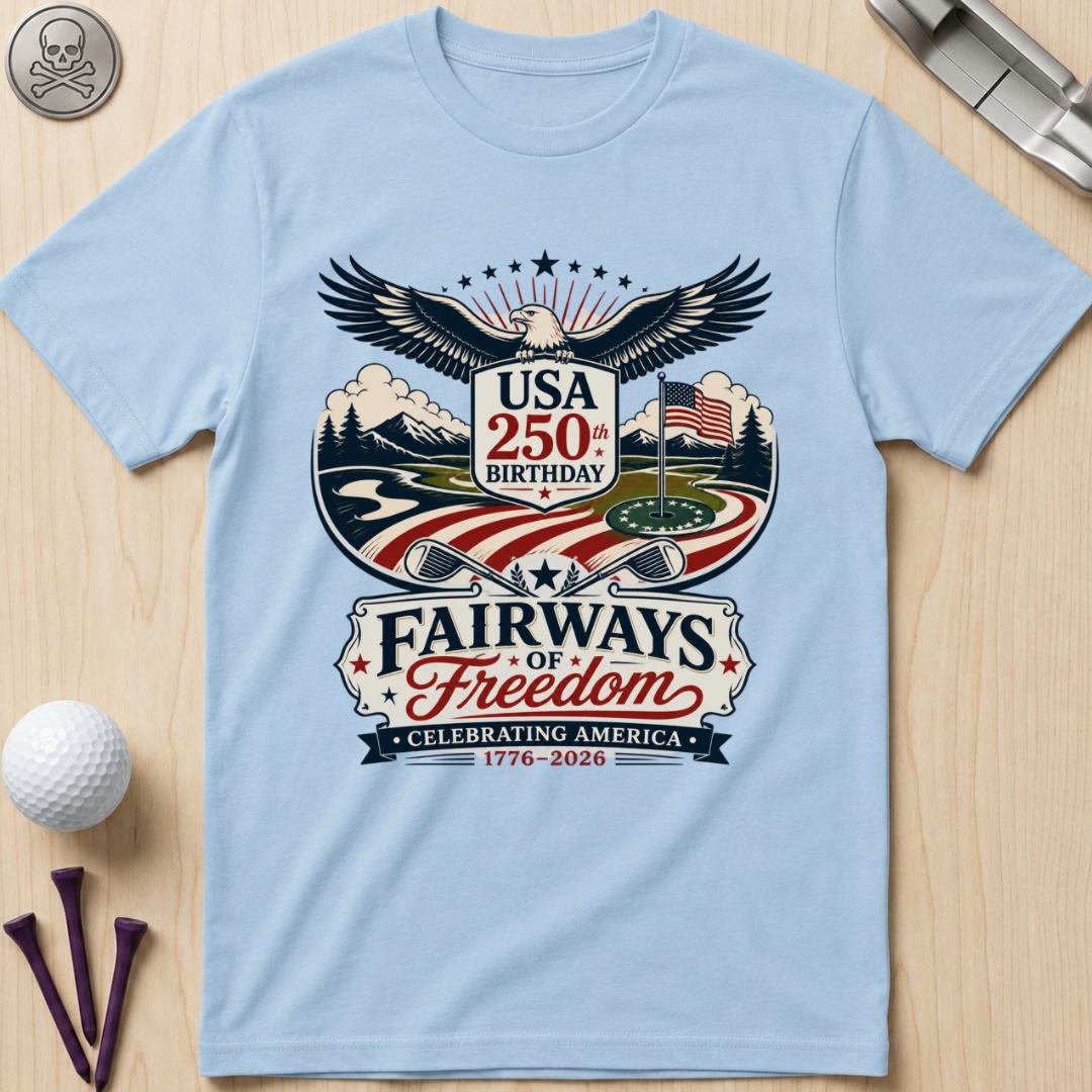 USA 250th Birthday Eagle T-Shirt