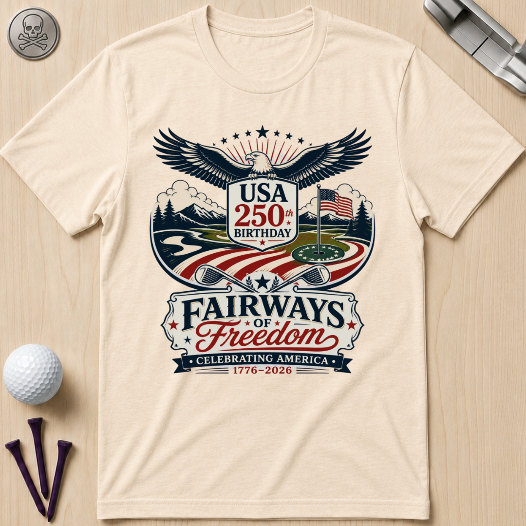 USA 250th Birthday Eagle T-Shirt