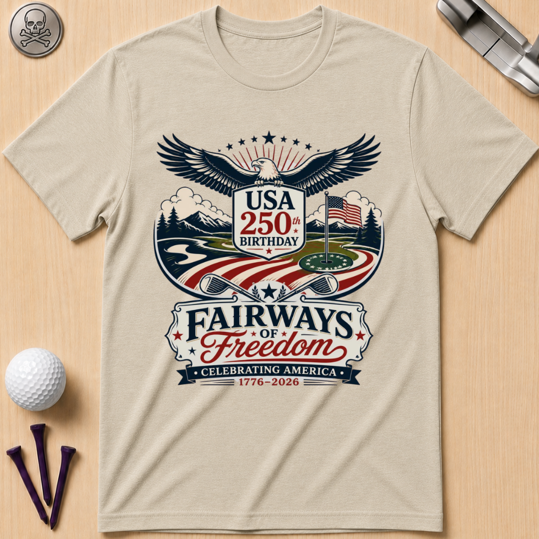 USA 250th Birthday Eagle T-Shirt