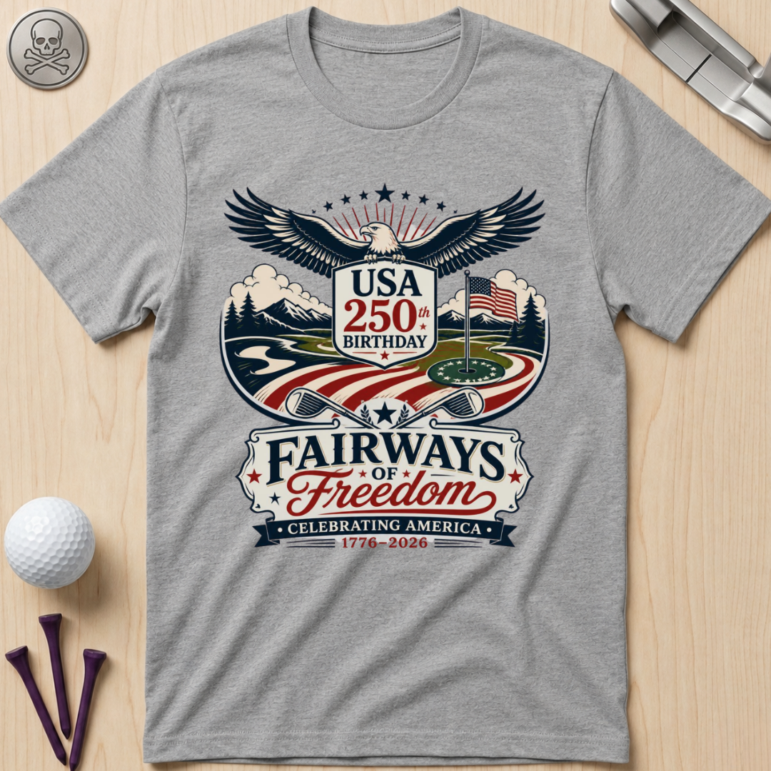 USA 250th Birthday Eagle T-Shirt