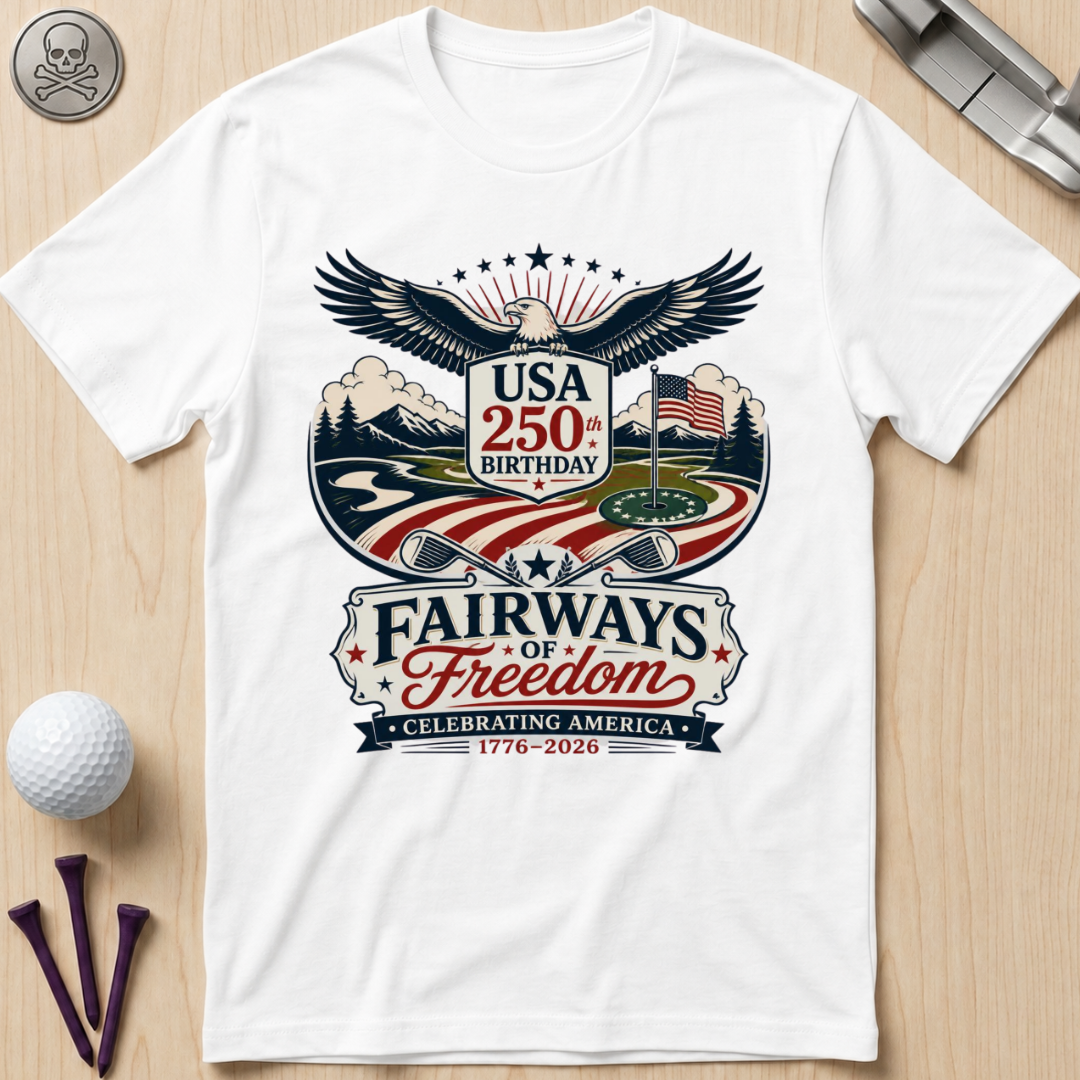 USA 250th Birthday Eagle T-Shirt