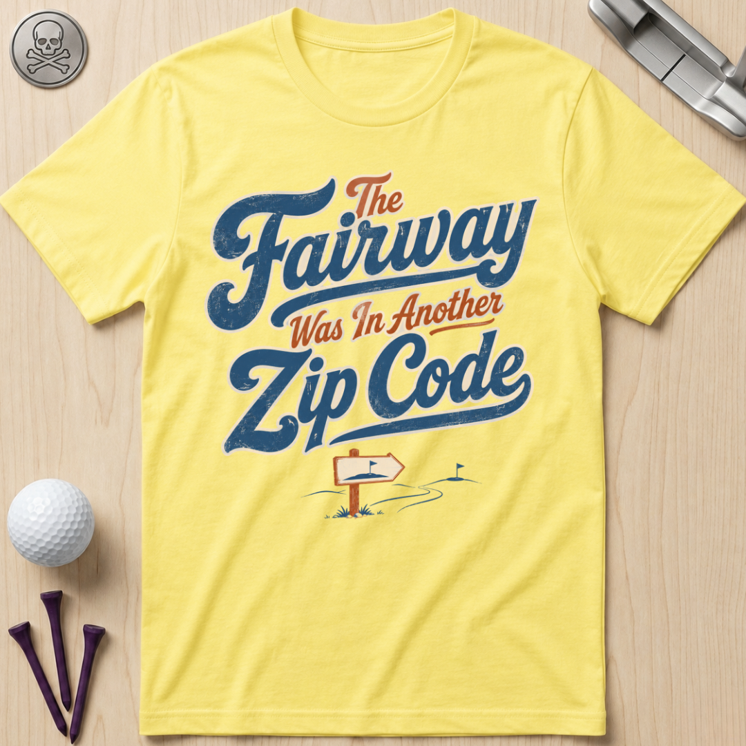 Fairway Was In Another Zip Code Golf T-Shirt