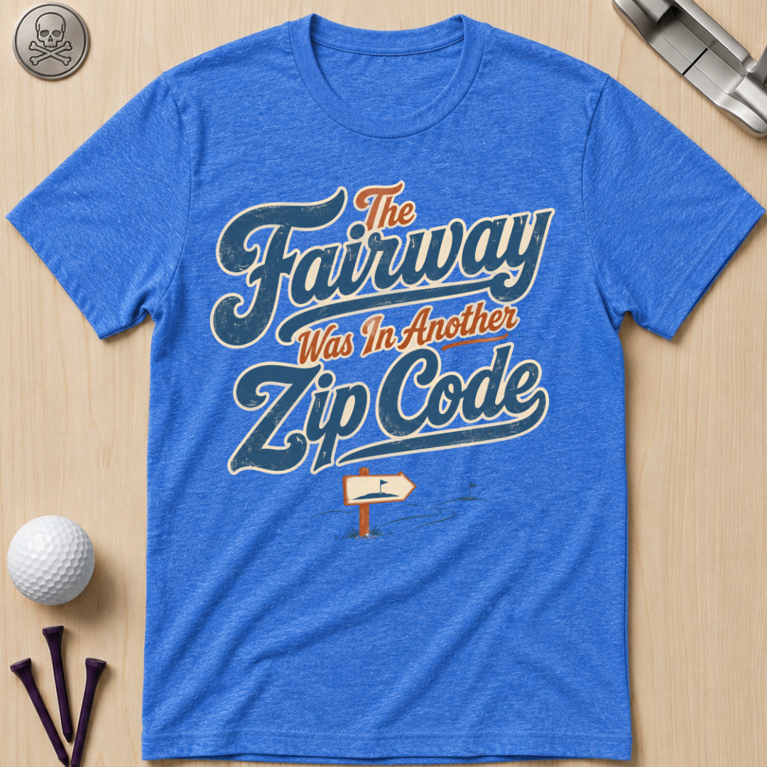Fairway Was In Another Zip Code Golf T-Shirt