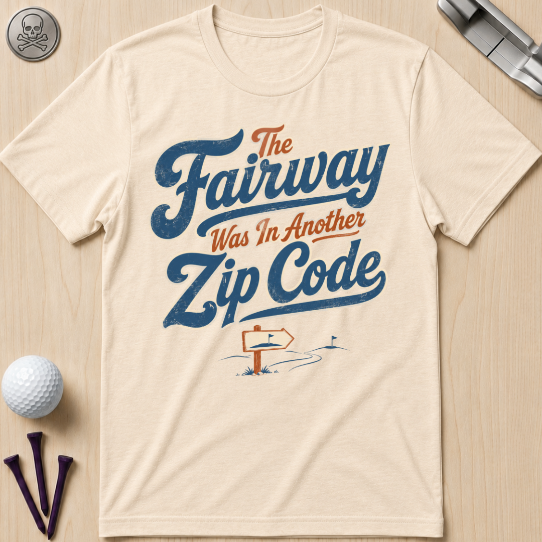 Fairway Was In Another Zip Code Golf T-Shirt