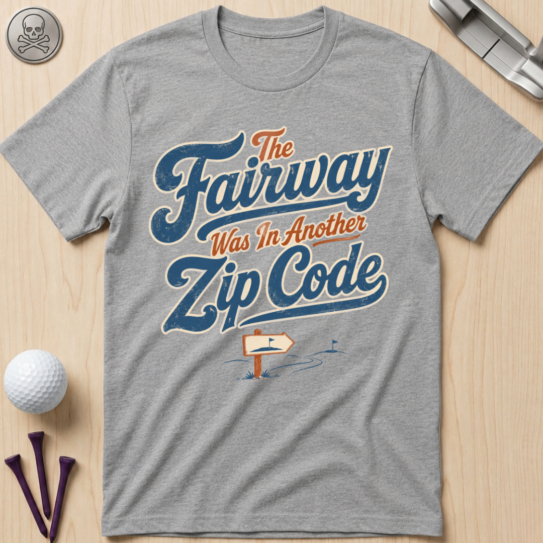 Fairway Was In Another Zip Code Golf T-Shirt